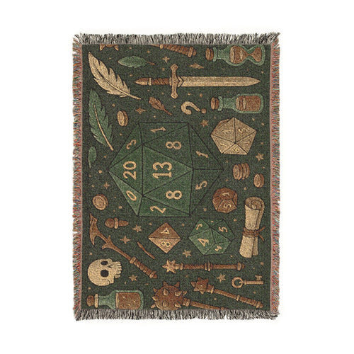 Dungeons and Dragons blankets